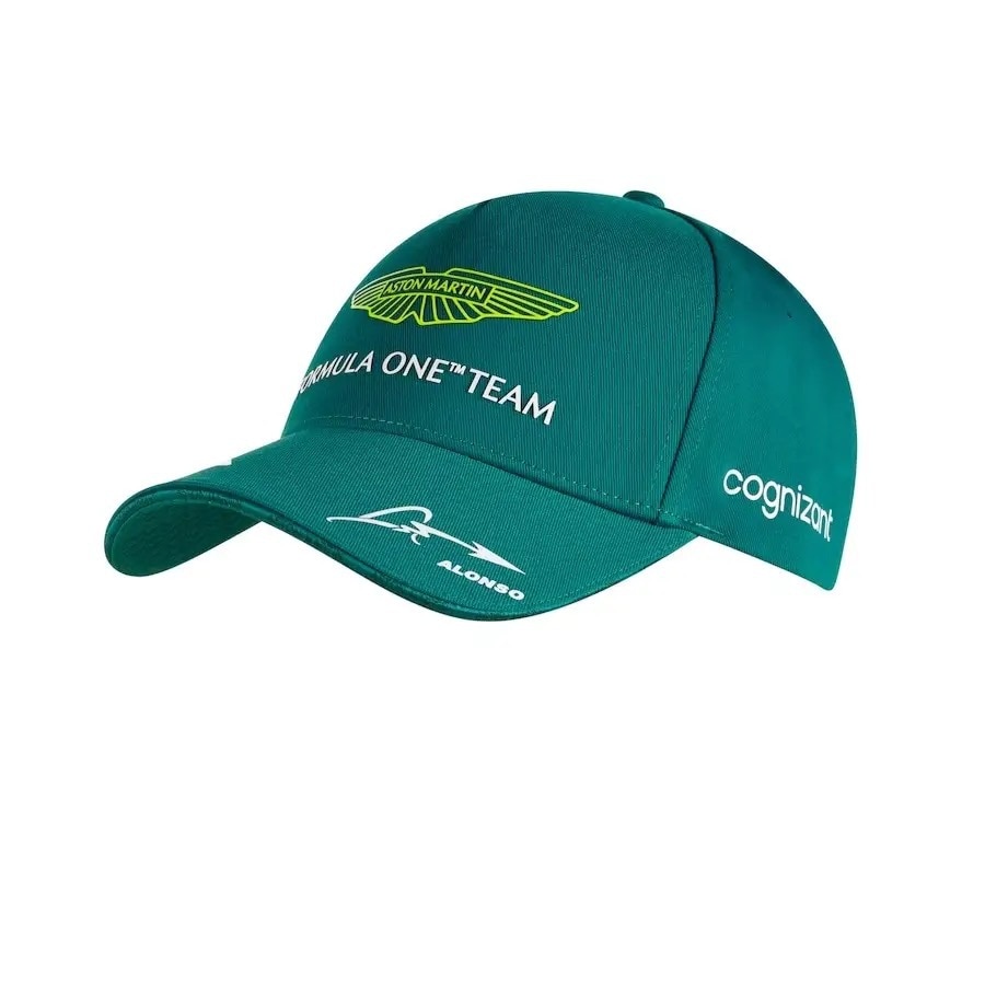 2023 Fashion Alonso F1 Aston Martin Team Baseball Cap Adjustable Hat Sun Hat