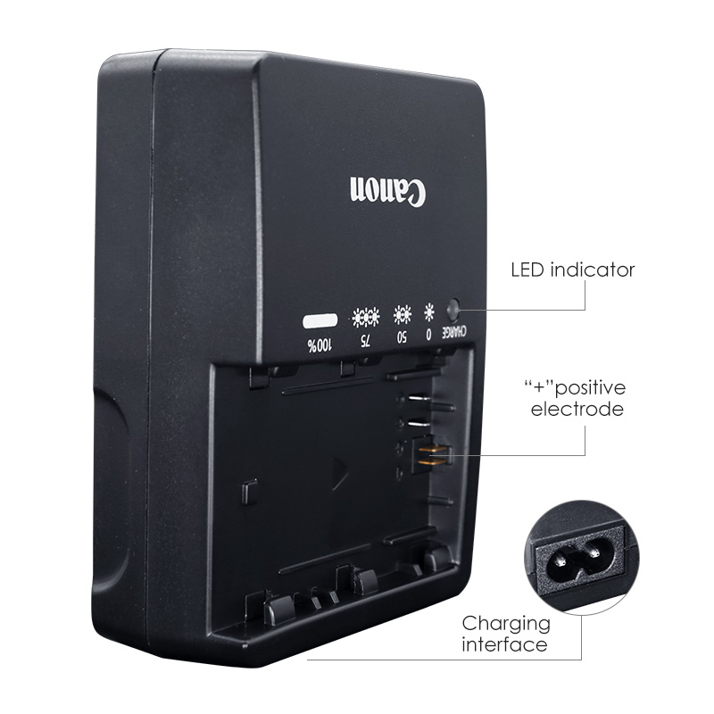 New lc-e6 camera battery charger for Canon EOS LP-E6 lp-e6n 7D 60D 6d 80D 5d1 5D3 5D Mark II camera