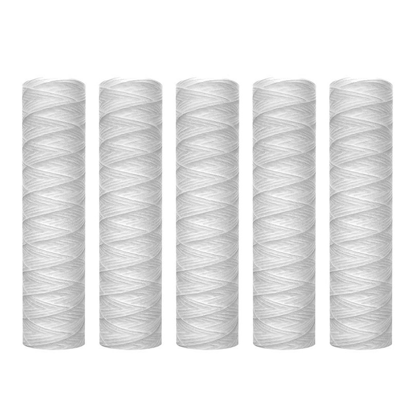 10 Micron 10 Inch X 2 5 Inch String Wound Sediment Water Filter Cartridge Whole House Sediment Filtration Universal Replacement For 10 Inch Ro Housing Lazada Singapore