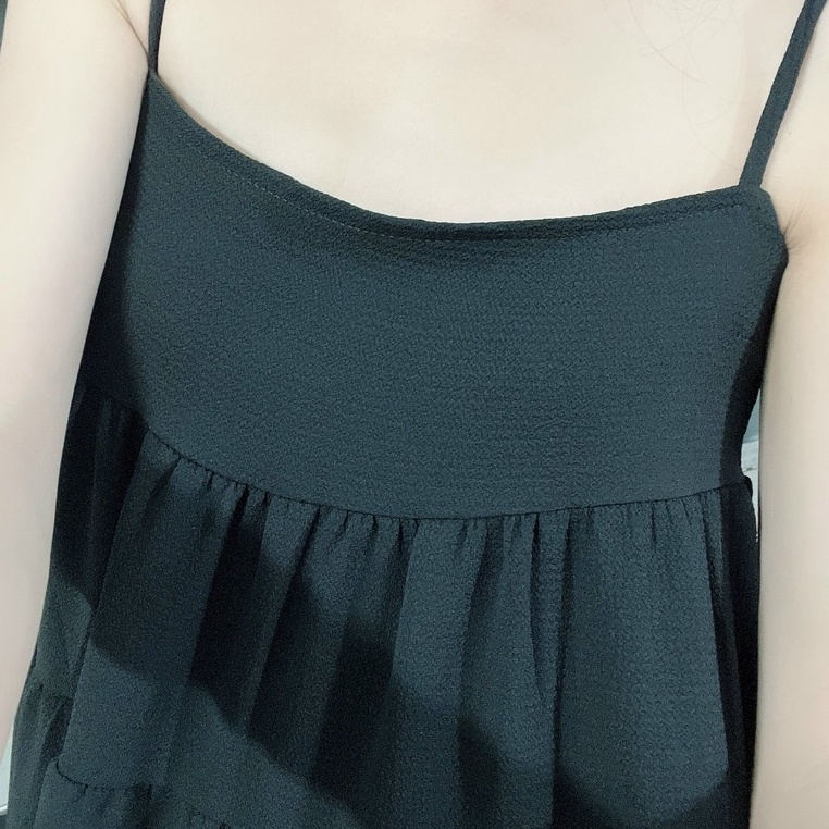 [TANA'S] Đầm maxi 2 dây nhiều tầng form babydoll