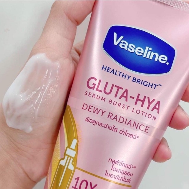 VASELINE Healthy Bright GlutaHya Serum Burst UV Lotion Radiance 200ml
