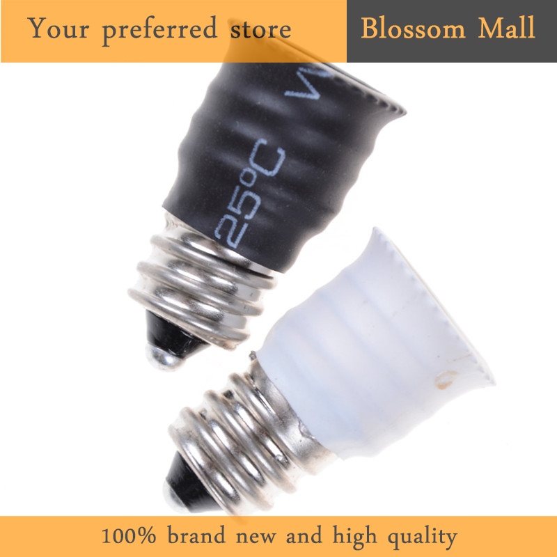 [Blossom] E12 To E14 LED Lamp Bulbs Holder Adapter Converter Candelabra Base Socket