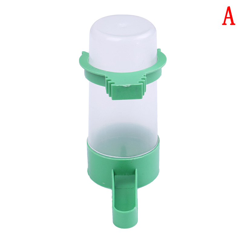 PDGCT Pet Cage Aviary Bird Parrot Budgie Canary Drinker Food Feeder Waterer Clip