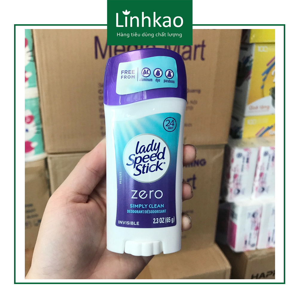 Lăn Khử Mùi Dạng Sáp Lady Speed Stick 65g