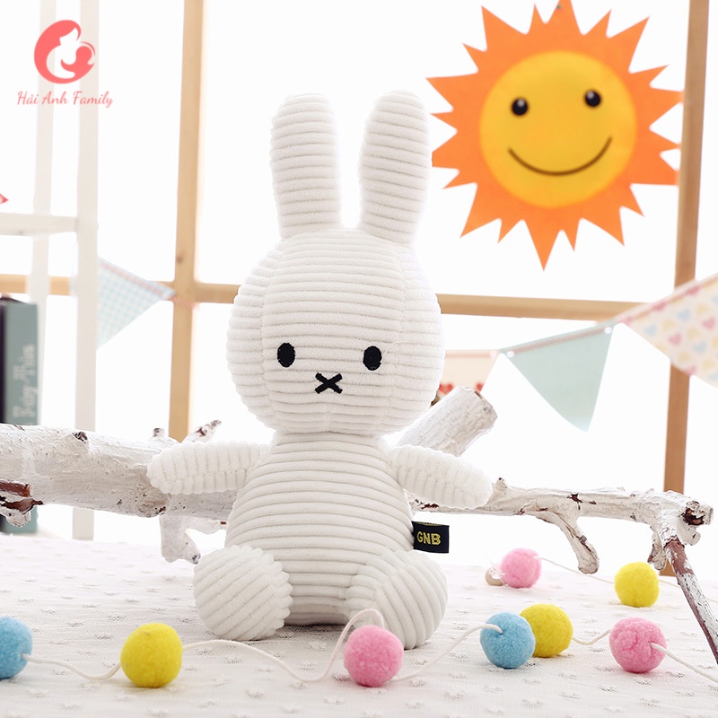 Combo 5 thỏ bông Miffy cao cấp cho bé yêu size 30Cm