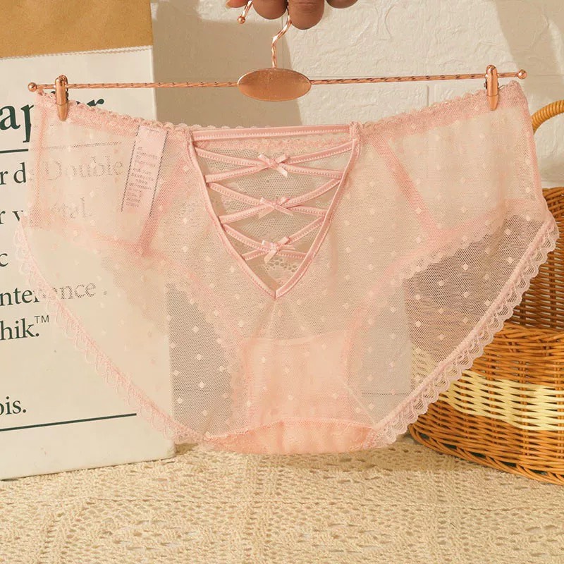 Quần Lót Đan Dây Chéo - B.Lingerie