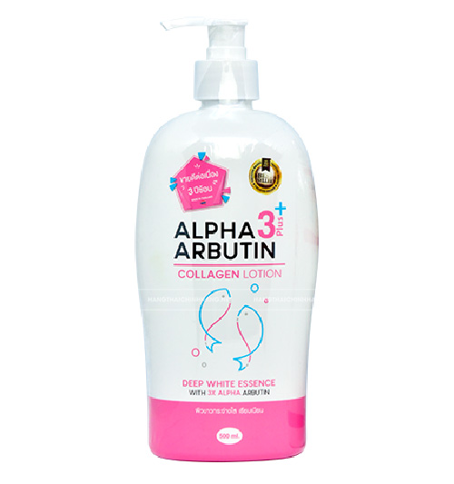 Sữa Dưỡng Làm Trắng Da Alpha Arbutin Collagen Lotion 3+Plus - 500ml thumbnail