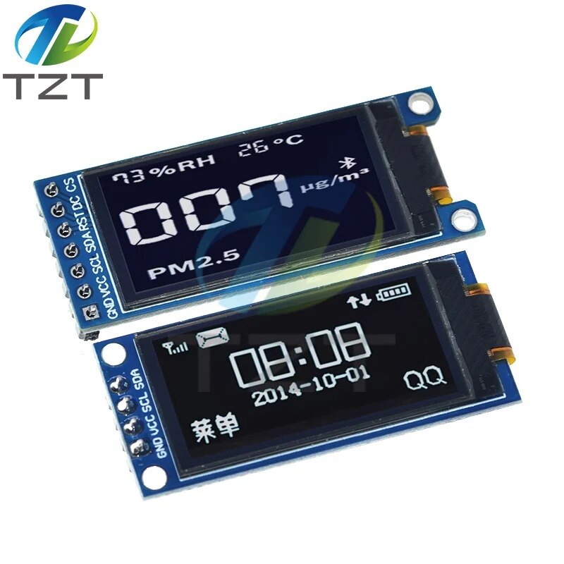 【Worth-Buy】 1.3 Inch Oled Display 64128 Lcd Module Sh1107 Lcd 1.3  oled Vertical Screen Module For Arduino