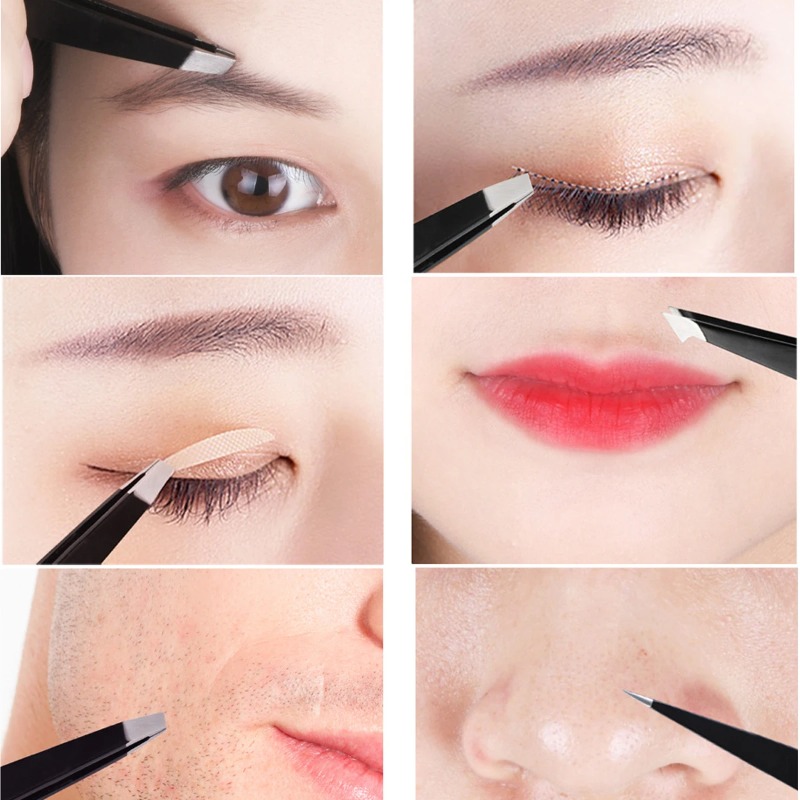 Hair%20Removal%20Tweezers%20Stainless%20Steel%20Eyebrow%20Tweezers%20Pink%20Slanted%20Black%20Tip%20Point%20Face%20Harmless%20Makeup%20Beauty%20Tool%20Black%20-%20Image%202
