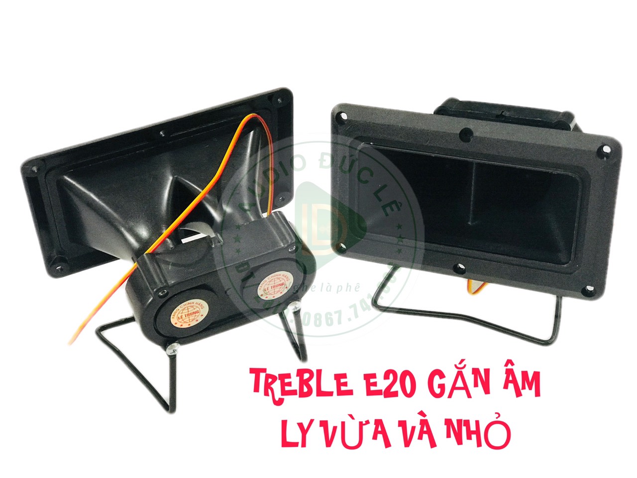 Loa treble kích thước lớn thumper e20 - gắn ampli nhỏ và vừa - giá 1 đôi