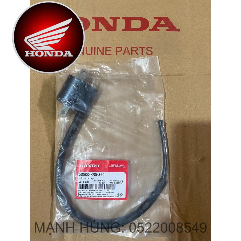 Mô bin cao áp WAVE honda (30500KRS860)
