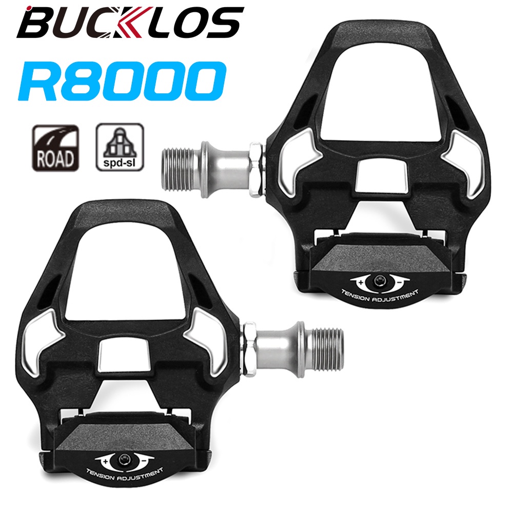 BUCKLOS Road Bike Pedal Cleats Lock Self-locking Pedal Bearing RB