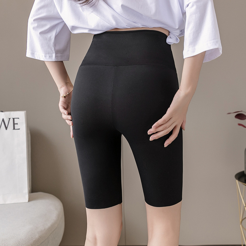 Quần legging ngố cạp cao ken bụng