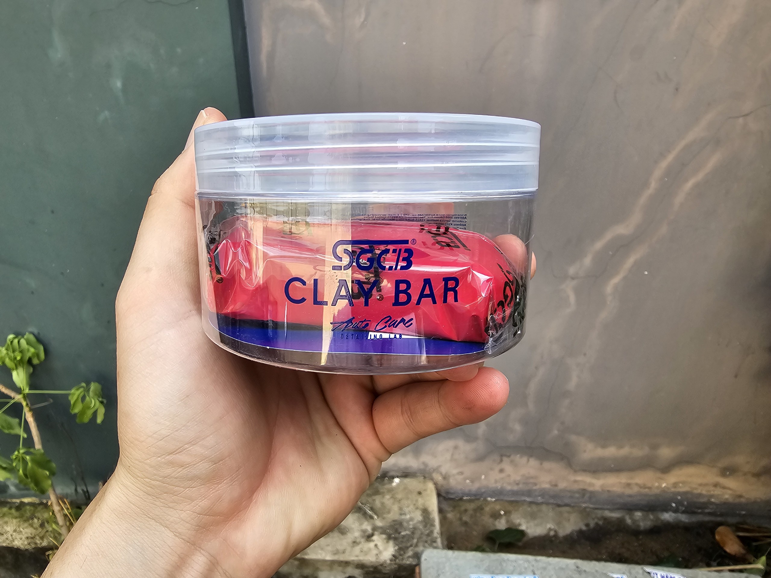 Đất Sét SGCB Chuyên Tẩy Bụi Sơn ,Bùi Sét Rỉ Sét Phân Chim (Đỏ) SGGE003