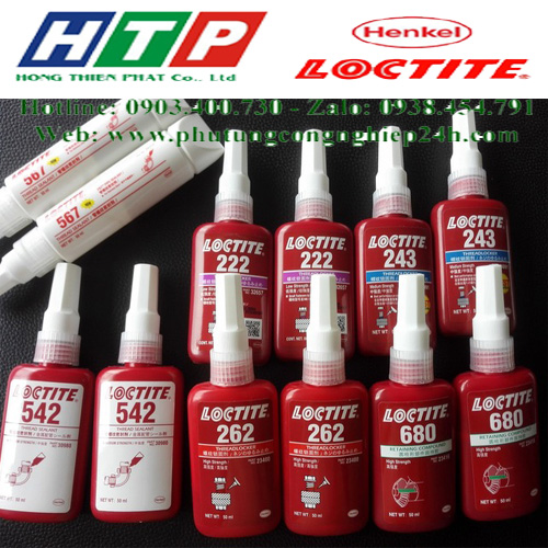 Hướng dẫn sử dụng keo loctite 222 - 50ml