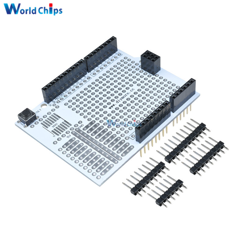 【41702198】Prototype PCB Bread Board Expansion Shield Board Protoshield ...