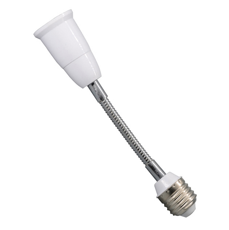💖New Production💖 E27 To E27 Lamp Base Extender 180mm Lamp Holder Converter E27-E27 Flame Retardant Lamp Socket Adapter For Light Bulb
