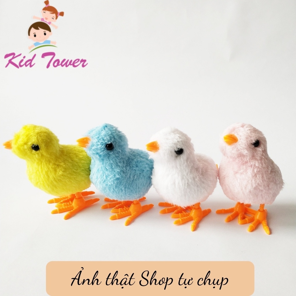 Gà con đồ chơi vặn cót cực đáng yêu cho bé