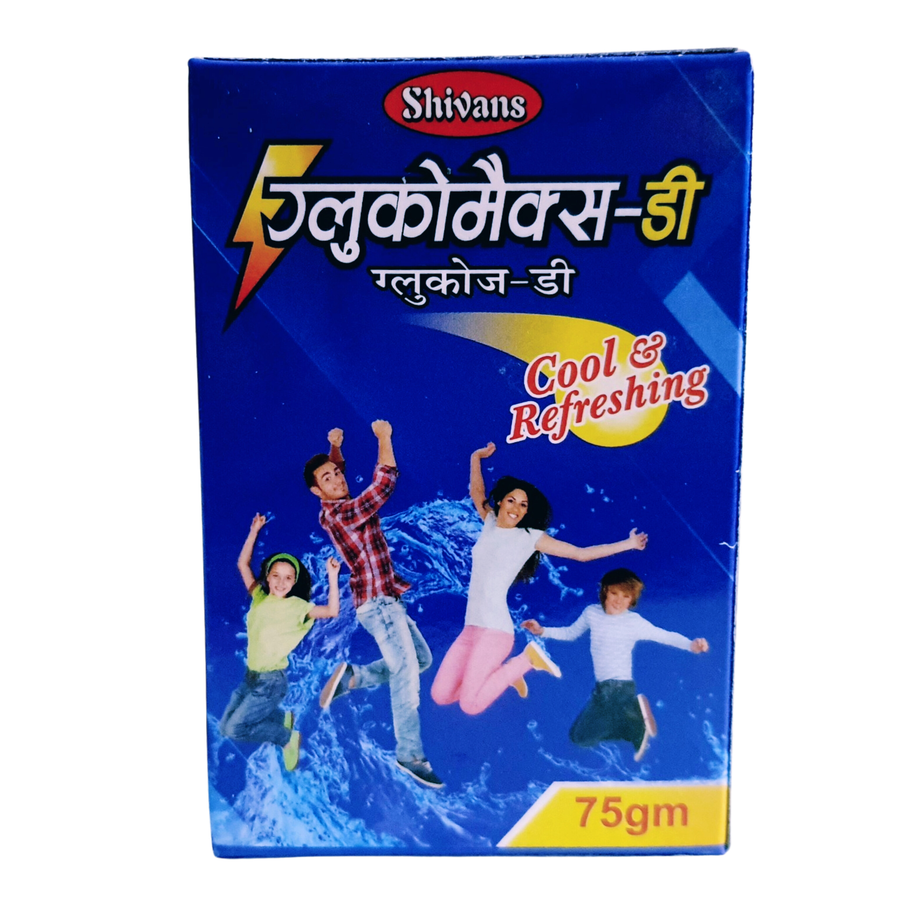 Pack of 20, Glucose Powder 75g | Glucomax Glucose-D. 