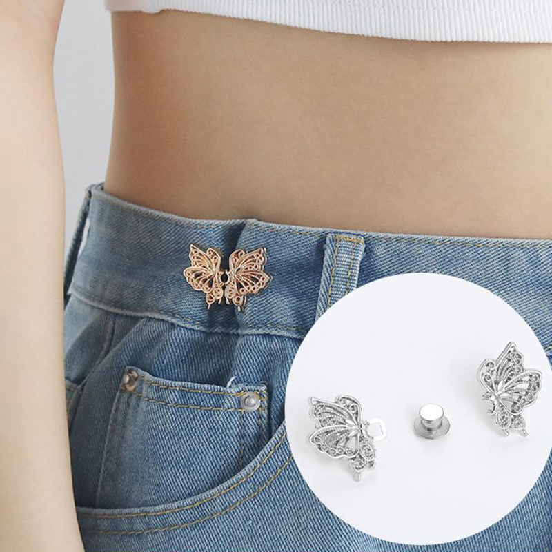 Fashion%20Butterfly%20Wings%20Pants%20Button%20Waist%20Tightening%20Clip%20Adjustable%20Clasp%20Jeans%20Detachable%20Buckle%20Pin%20Clothing%20Accessories%20NHTJ%20-%20Image%202