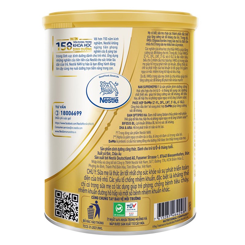 Sữa NAN Supreme PRO 1 - 400G