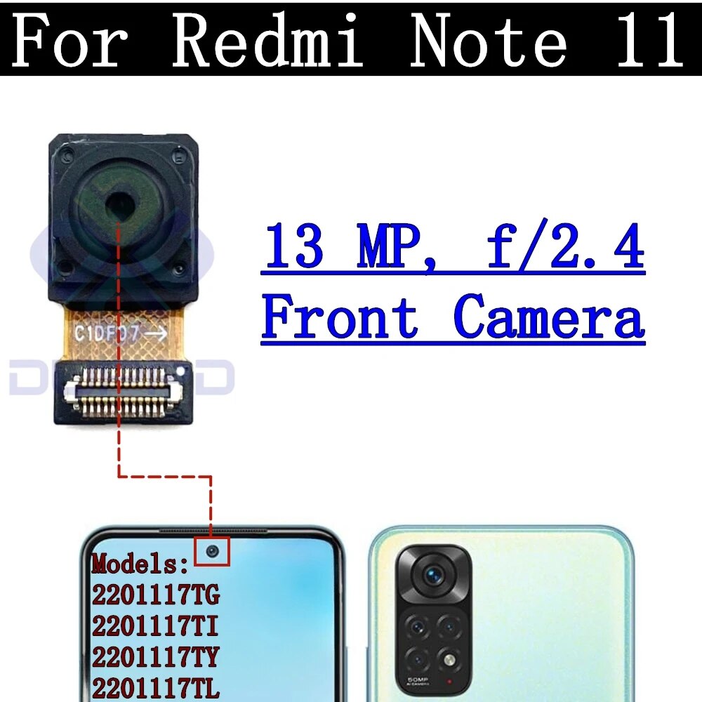 Original%20Tested%20Back%20Big%20Rear%20Main%20Camera%20Module%20For%20Xiaomi%20Redmi%20Note%2011%20Small%20Facing%20Front%20Camera%20Flex%20Cable%20Note11%2050MP%20-%20Image%203