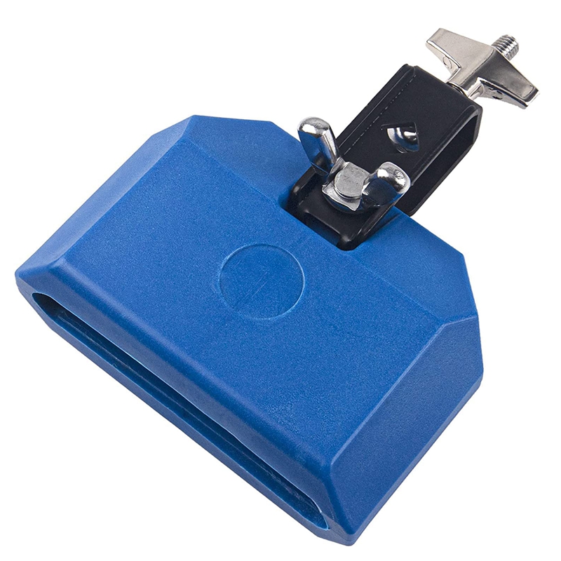 【GoS】-5 Inch Jam Block,Plastic Musical Percussion Block Compatible with Latin Drum Instrument