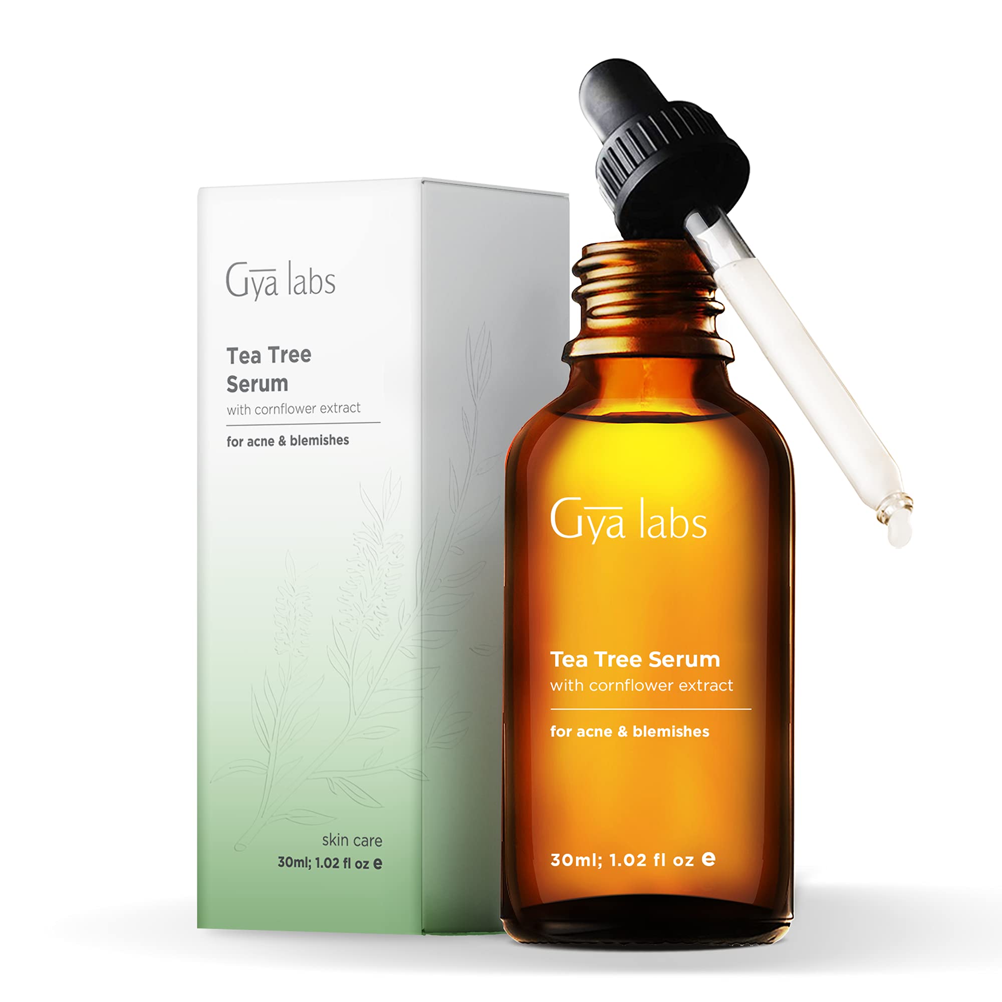 Gya Labs Tea Tree Serum For Breakouts & Irritation (30ml) - Formulated 