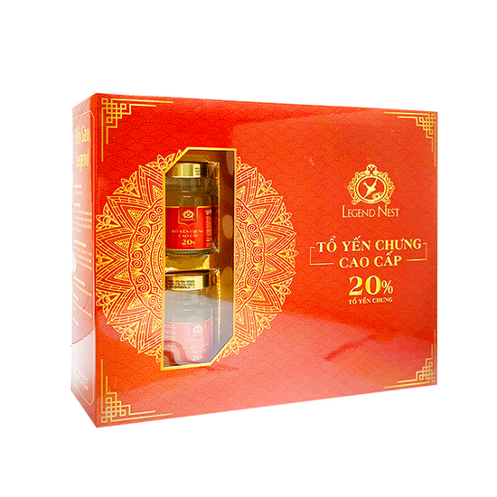 SONG YẾN - Hộp nước yến xuất khẩu Legend 20% tổ yến