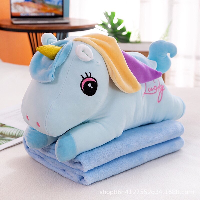 Bộ chăn gối văn phòng ngựa Pony