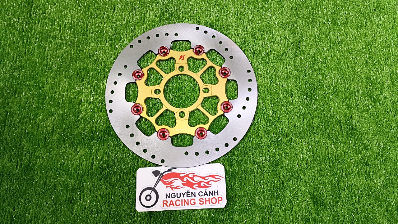 Đĩa thắng exciter 150 4 lổ ốc 245mm king Drag