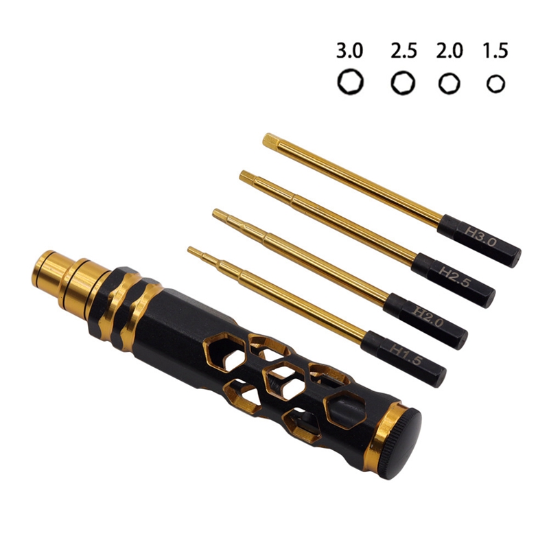 Hexagonal Head Screwdriver Hexagonal Screwdriver Tool Set for Rc Car Crawler Helicopter 1.5 2.0 2.5 3.0mm