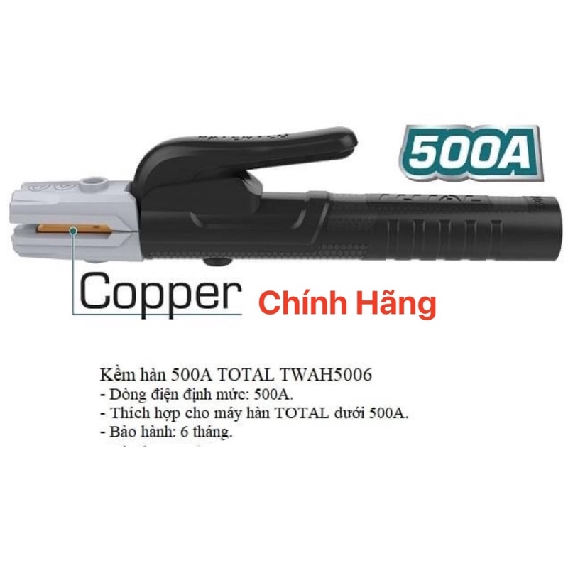 Total kềm hàn 500a twah5006