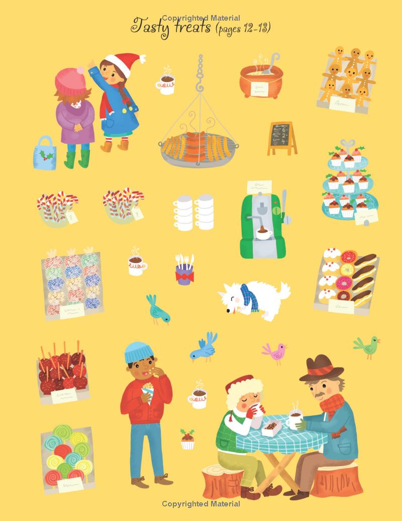 Fahasa - First Sticker Book Christmas Market (First Sticker Books)