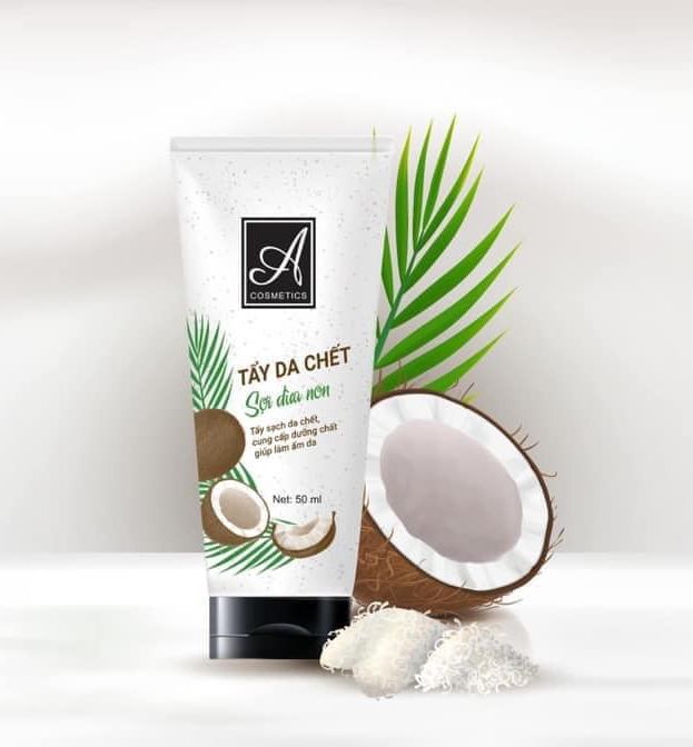 Tẩy Da Chết Sợi Dừa Non A Cosmetic 50ml