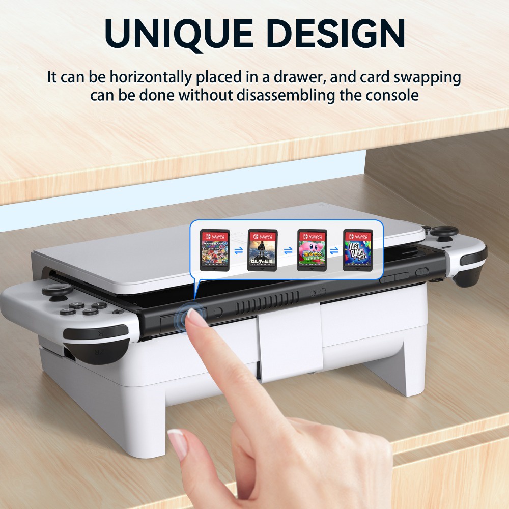 IINE Horizonal Base Cooling Fan for OLED Dock Compatible Nintendo Switch OLED