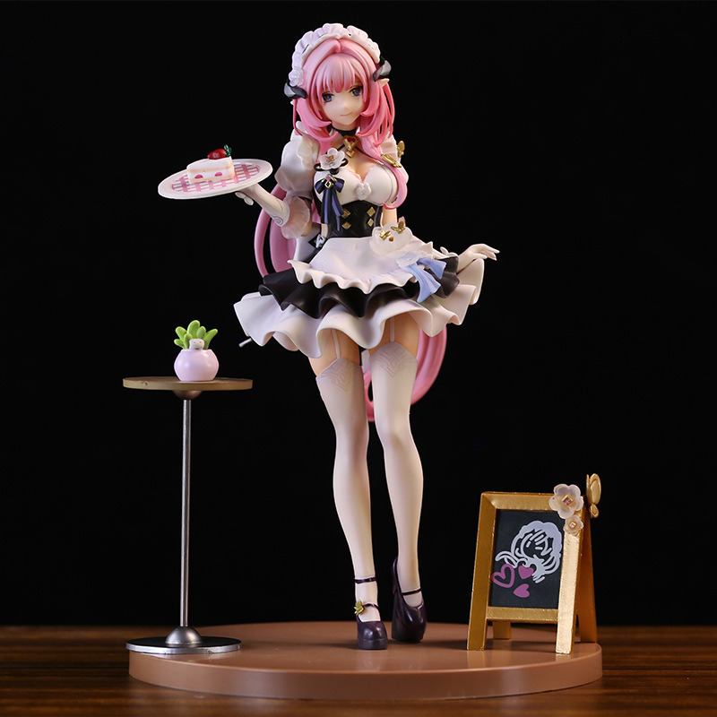 Fastshipment 24cm Honkai Impact 3rd Figure Elysia Anime Girl Elysia Lawmaker Combat Version Figure PVC Action Figure Toy Collection Model Toy Gift