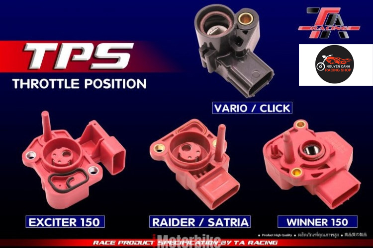 Tps ta racing,vario,exciter 150,raider fi,winner 150