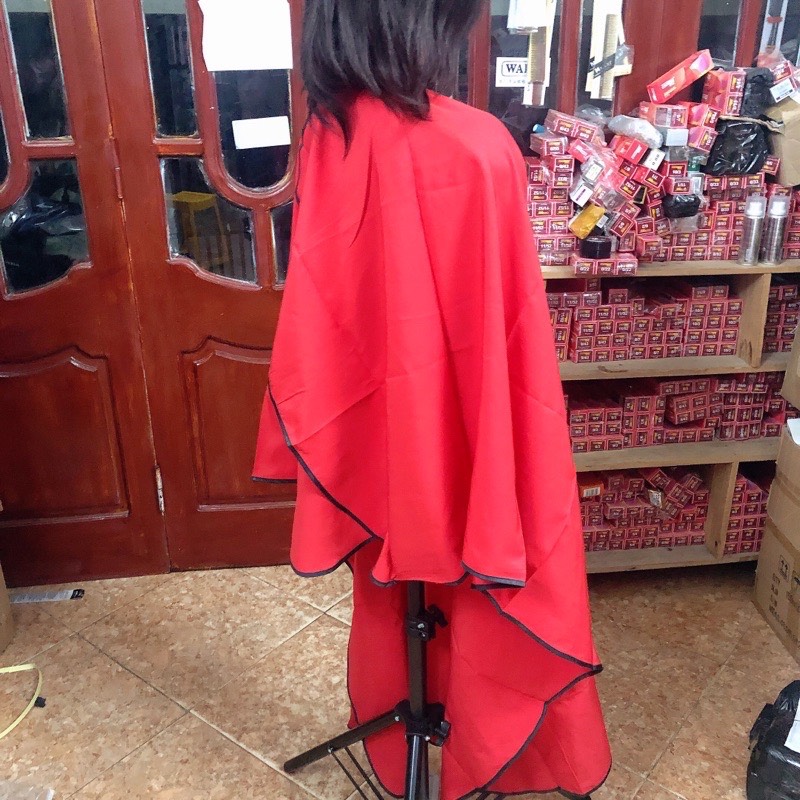 Mirror-Cut Hairdressing Cape, High-Quality Hairdressing Scarf