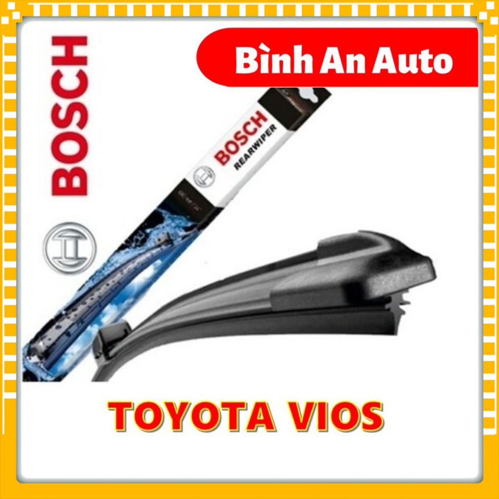 Cần gạt mưa TOYOTA VIOS không xương Silicone hãng BOSCH - X Steel
