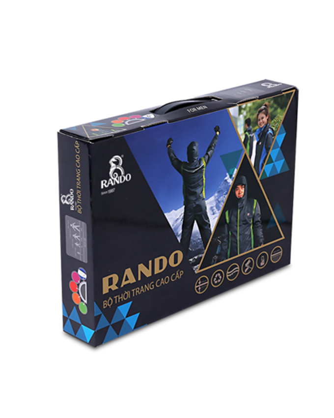 Bộ áo mưa TTTC cho nam Rando size M (Xanh đen)