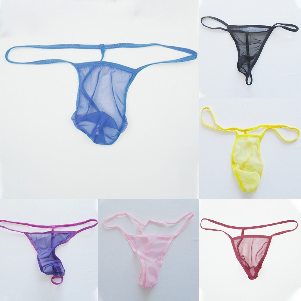 【YOUWORTH】 G Strings Underwear Liquid Comfortable Fashion Micro See-through Stretch