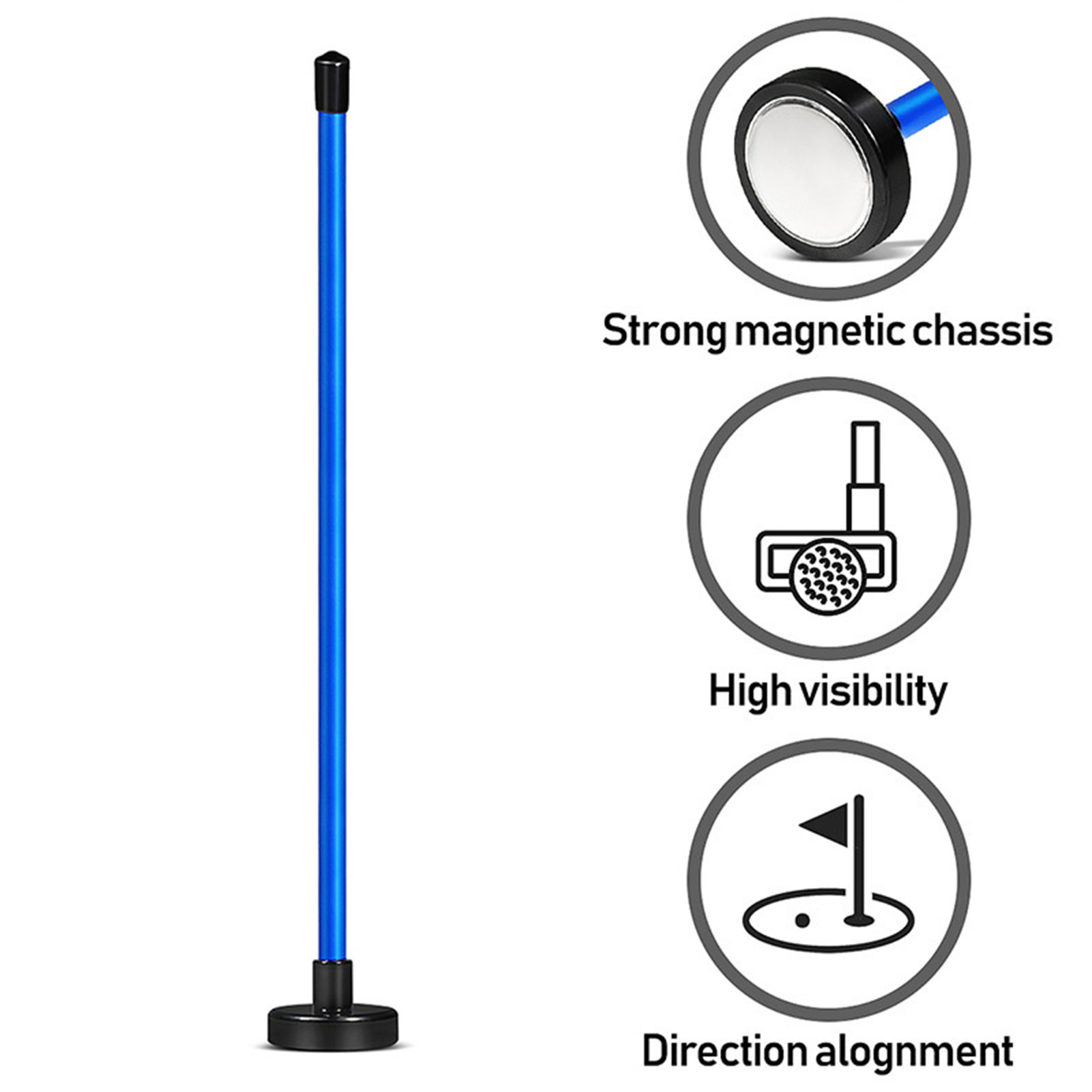 Lấy hướng Golf dính cho Câu lạc bộ vị trí mặt mini lấy hướng Golf Stick cải thiện gậy tập gôn của bạn với từ alignment Rod dụng cụ hỗ trợ huấn luyện chơi golf ít hơn