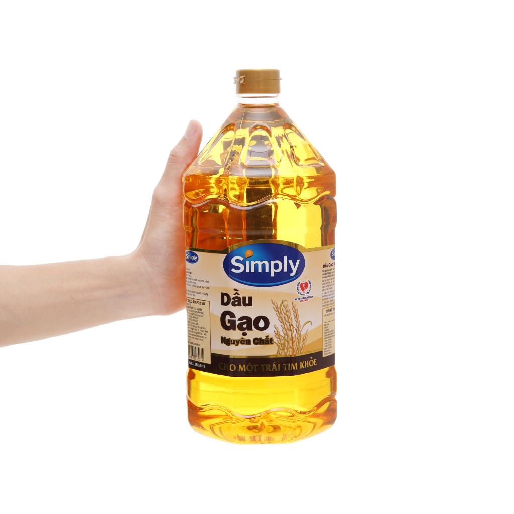 Dầu gạo lứt Simply 2L/chai