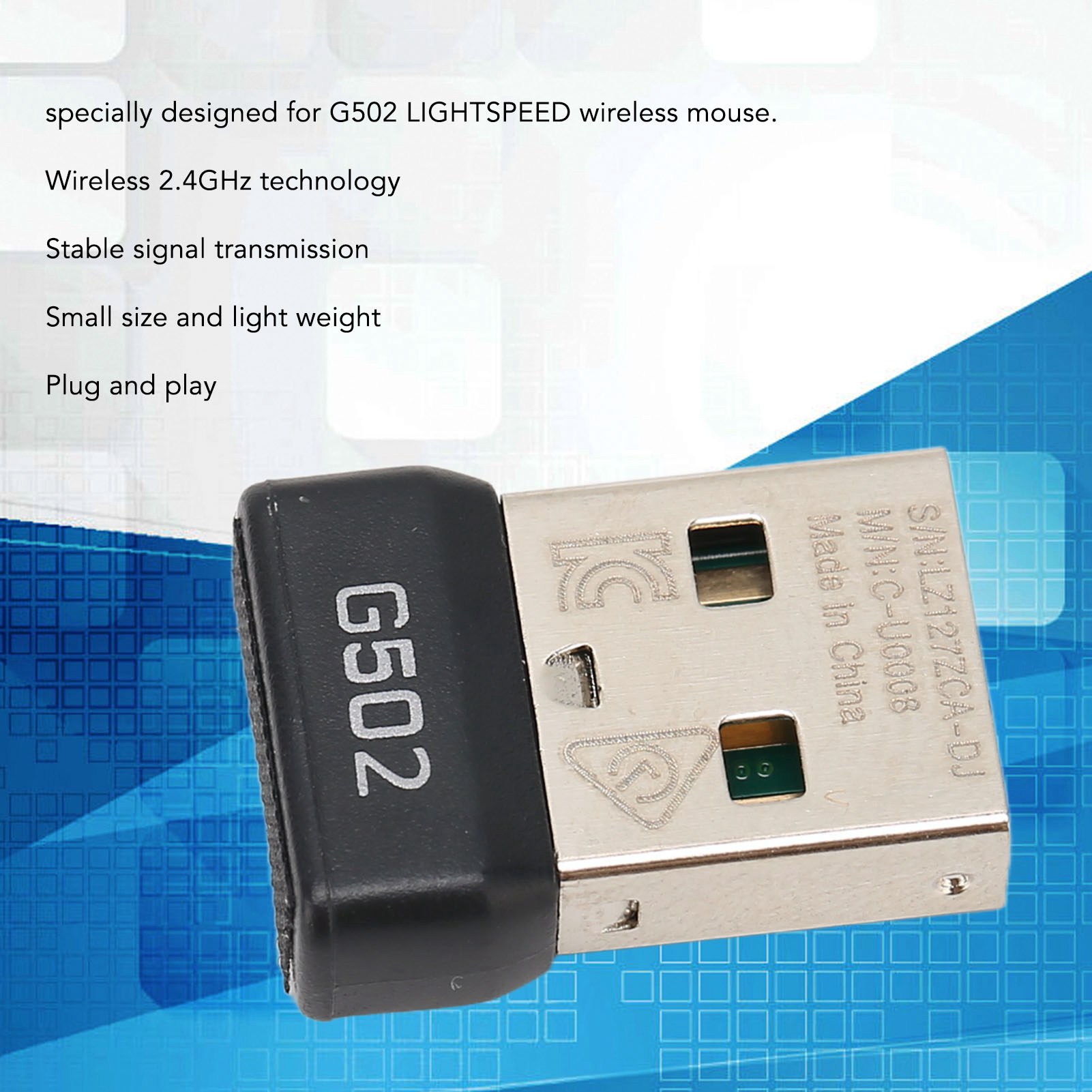 Mouse Adapter USB Receiver Light Weight for G502 Lightspeed