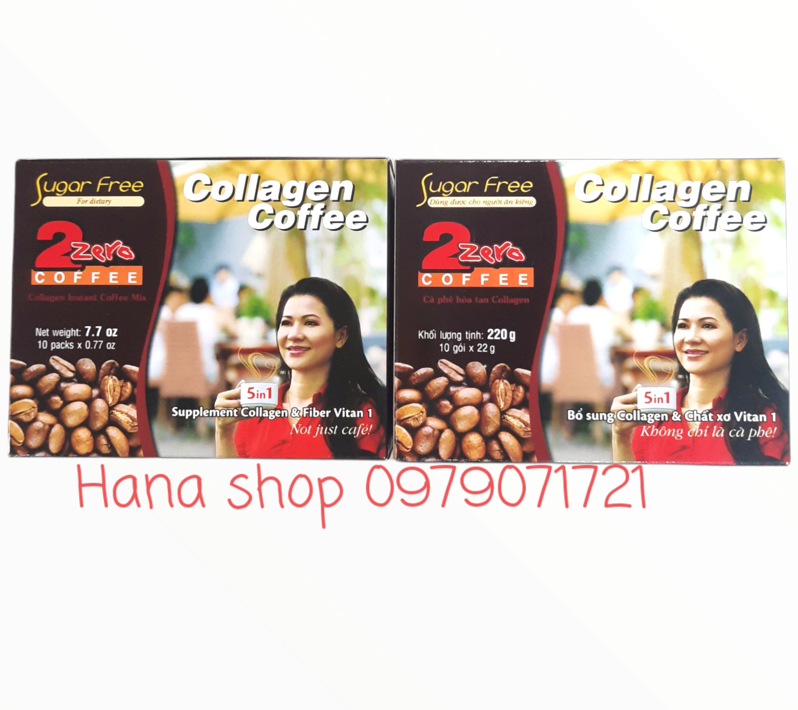 Cà phê sữa hòa tan 2 zezo (5in1)( BAO BÌ MỚI)