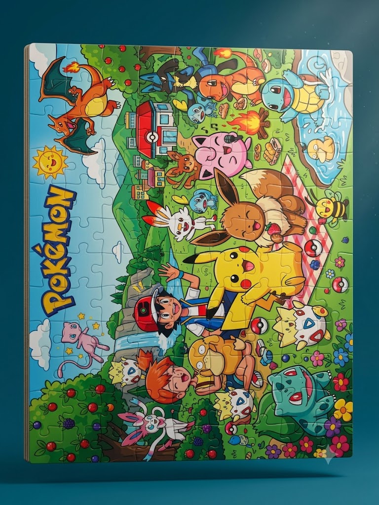 108 Pieces Jigsaw Puzzle Large Size 13x10.5 Inch Educational Learning Material & Toy.