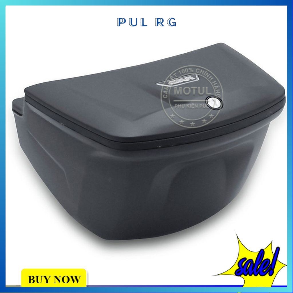 Thùng xe máy givi G12N cho WINNER, WINNER X kèm sẵn pat gắn giữa xe dung tích 12 lít hàng chính hãng