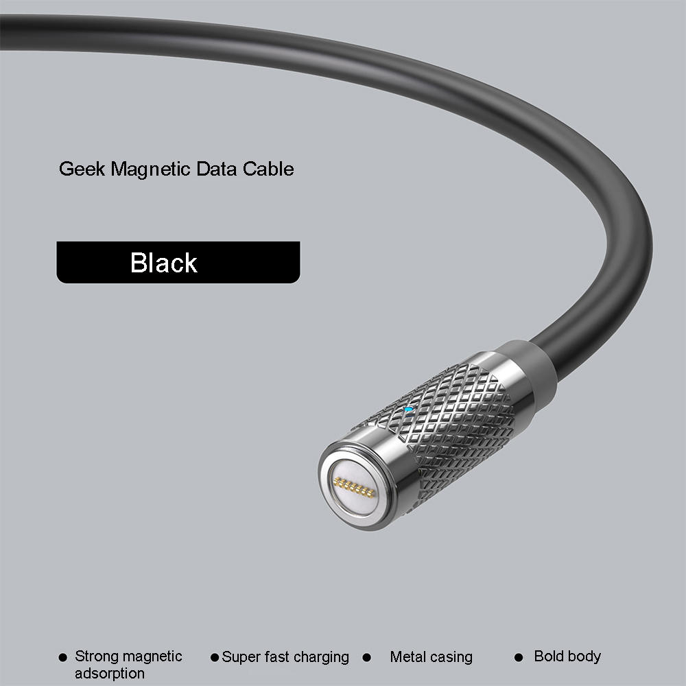 The New Magnetic Suction Data Cable Is Suitable For Huawei Super Fast Charging TYPEC Three-in-one Magnetic Suction Line Charging Line Case Line