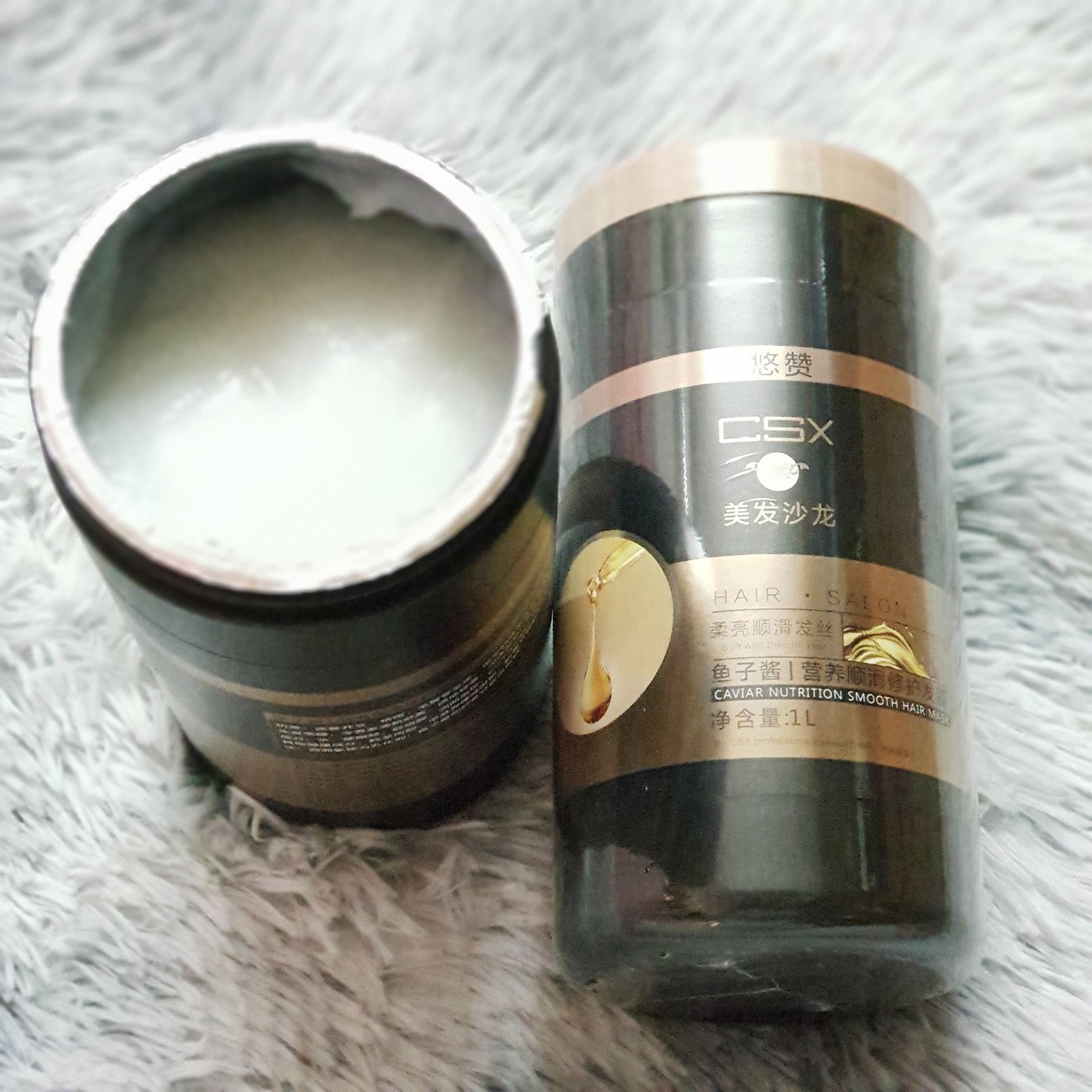 [Chính hãng] Kem Hấp & Ủ & Xả Tóc Trứng Cá CSX 1000ml